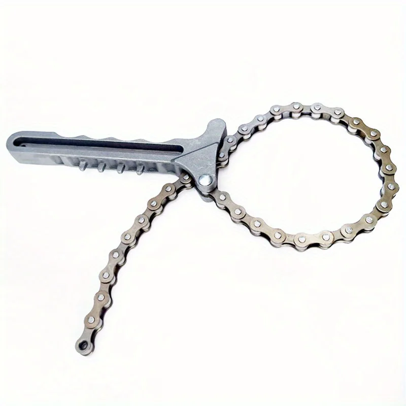 Oil Filter Wrench - Clé à chaîne universelle pour huile,