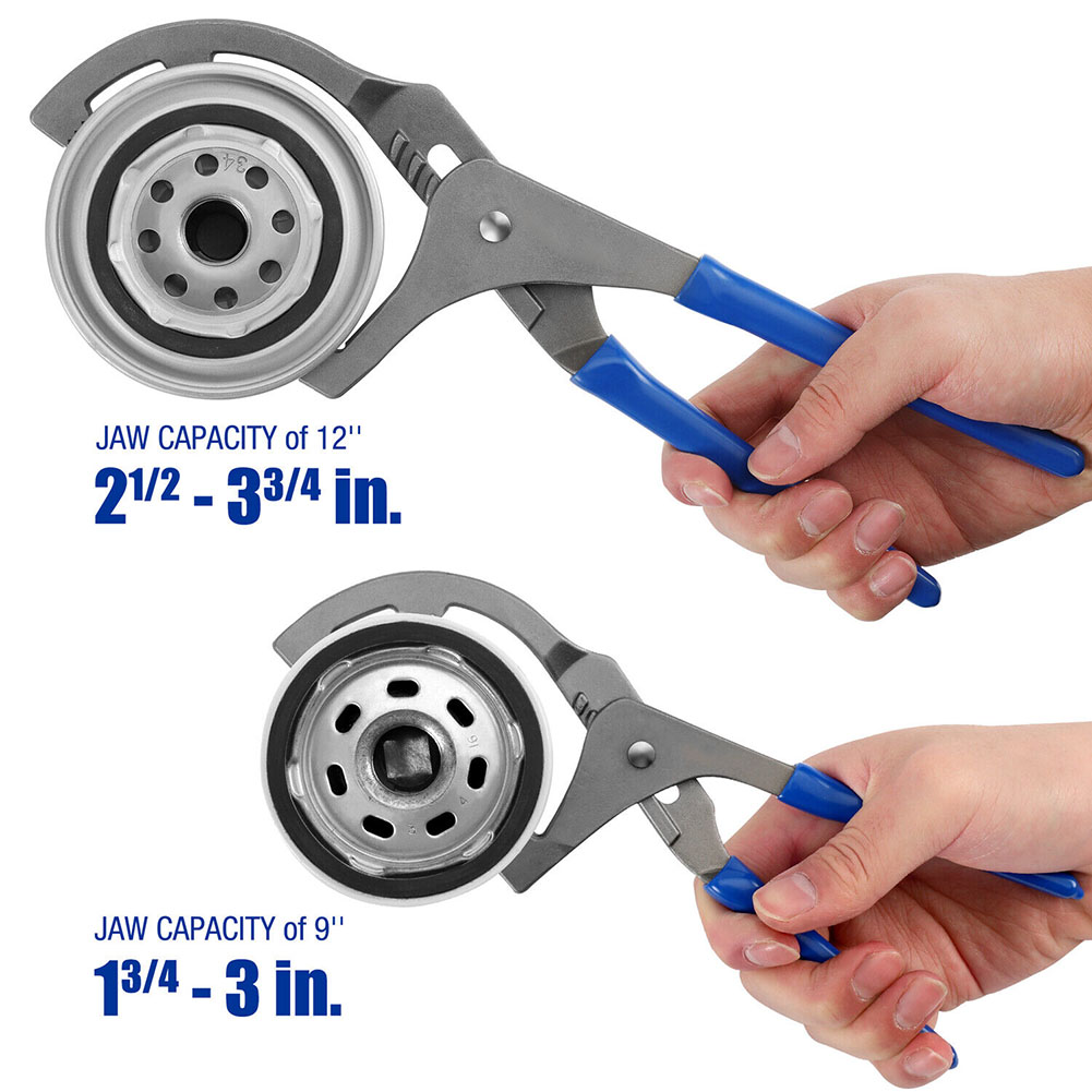 Pince à filtre à huile 9/12 po - Oil Filter Wrench avis et prix