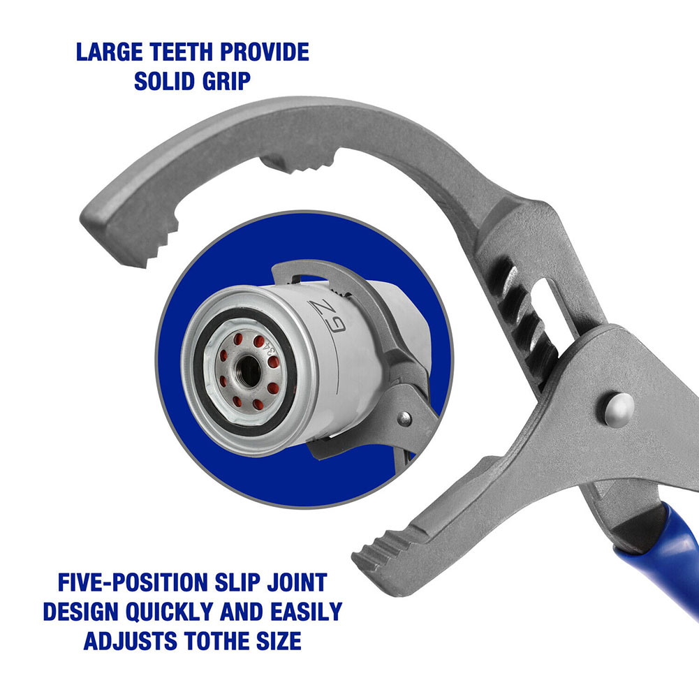 Pince à filtre à huile 9/12 po - Oil Filter Wrench avis et prix