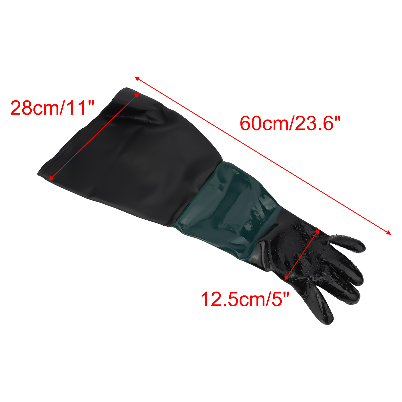 Gants de sablage pour main gau - Sandblaster Cabinet avis et prix