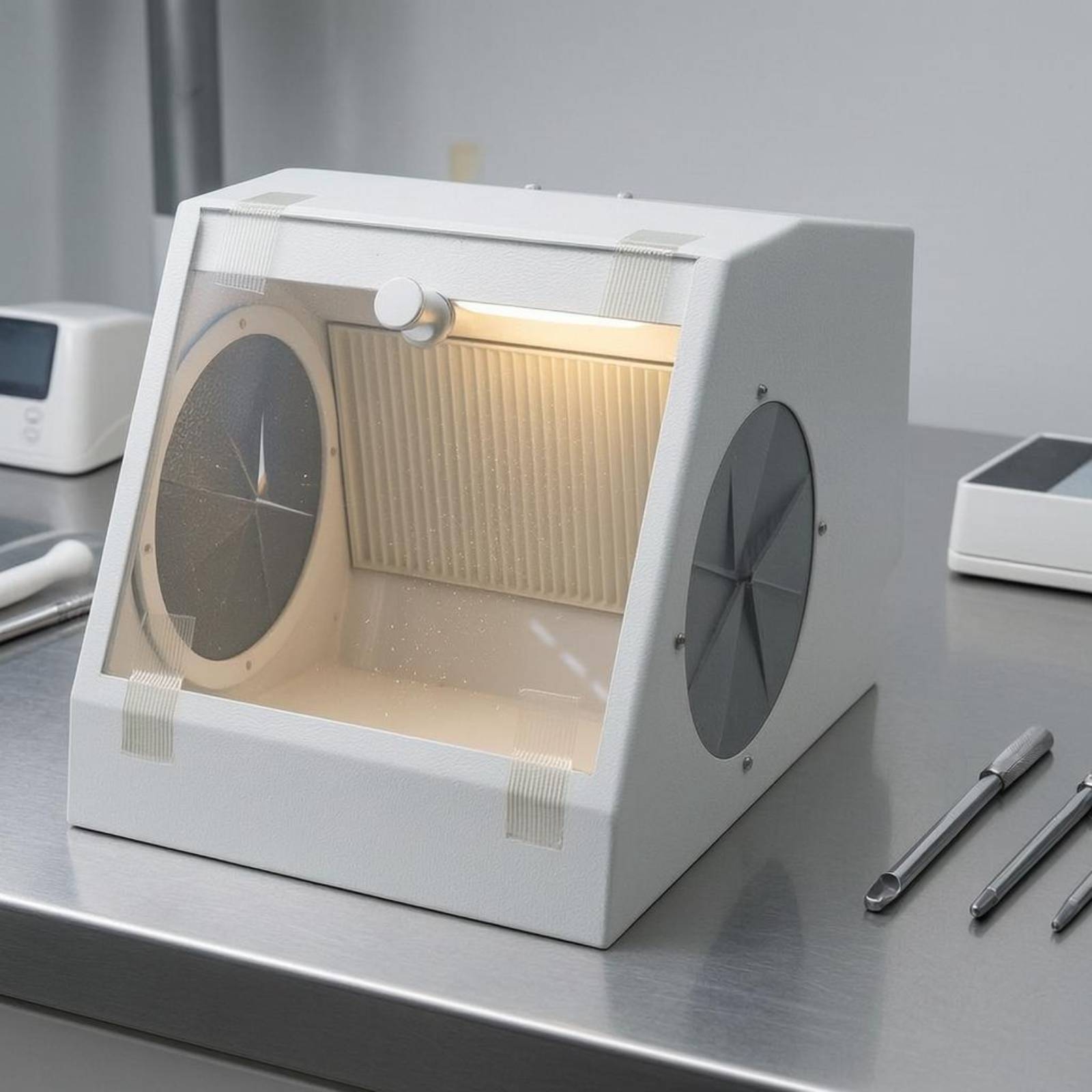 Boîte de sablage clinique avec - Sandblaster Cabinet avis et prix